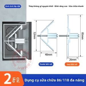 YUANYING | Công Cụ Sửa Chữa Hộp Cho 86 & 118 Loại