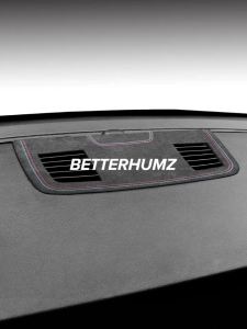 ALCANTARA | For BMW E90 E92 E93 Made of Alcantara/Carbon Fiber Leather Dashboard Air Vent Outlet Panel Trim Sticker Car Interior Accessories