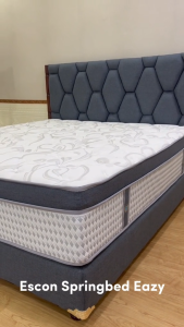 Escon Springbed Eazy Pocket Spring Rebonded Plushtop Kasur Spring bed Saja