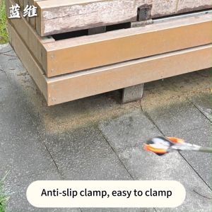 92cm Garbage Pick Up Stick Stainless Steel Trash Clamp Trash Picker Waste Leaves Pick Cleaning Up Clip Garden Tool Sanitation Worker