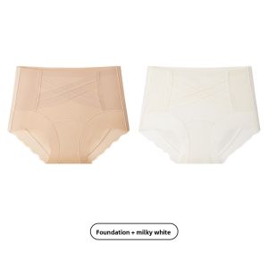 Miiow | Womens Ice Silk Seamless Foundation Liquid Invisible Tummy Control Butt Lifting Safety Shorts Bottoming Underwear Briefs
