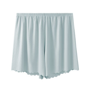 MiiOW | กางเกงขาสั้นผ้าไหมน้ำแข็งสำหรับผู้หญิง กางเกงชั้นในป้องกันแสงแดดแบบไม่ซ้อนท้าย ฤดูร้อน 2025 กางเกงขาสั้นทรงเอวสูงไร้ตะเข็บ