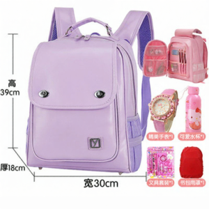 Waterproof Wheeled School Backpack Cute Refrigerator Design