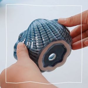 Succulent Flowerpot Creative Personality Medium to Large Caliber Meat Plant Small Thumb Flowerpot Ceramic