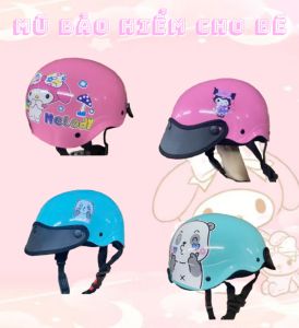 Mũ bảo hiểm cho bé mũ bảo hiểm cute nón bảo hiểm cho bé mũ thể thao hoạt hình ngộ nghĩnh - Life Style 4U