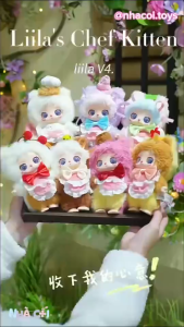 LIILA CAT V4 Plush Hộp Mù | Liila Lucky Cat Blind Box Búp bê Vinyl Bản Hộp Ngẫu Nhiên