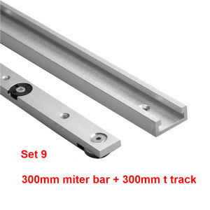 T Slot Miter Bar Slider Kit Aluminum Alloy T-shaped Rail Oblique Joint Slider With Wheels - Non Perforated T-shaped Bar Guide