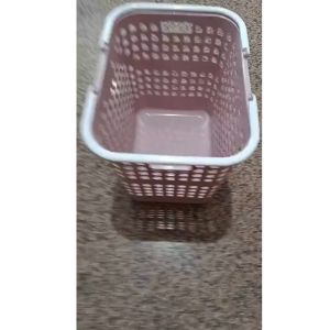 Keranjang Pakaian Baju Laundry Basket Plastik Handle Claris 2396