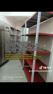 Rak Besi Gudang & Toko T200xP100xL50 5 Susun