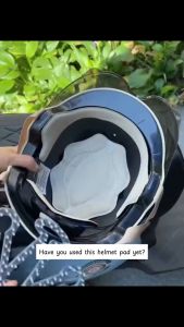 Motorcycle Helmet Liner Pad Anti-deformation Silicone Helmet Pad Ventilate Breathable Cycling Helmet Ventilation Liner 4 Colors