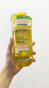 Nước Tẩy Trang Garnier  Micellar Cleansing Water Vitamin C Dành Cho Da Xỉn Màu 400ml [Chính Hãng]
