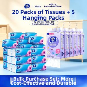 Vinda | Ultra Strong Facial Tissue 130 Sheets 20 Packs
