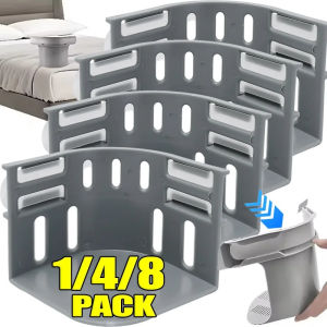 【Swan Home】8PCS Bedsheet Corner Tightener Clips Heavy Duty Bedsheet Corner Grippers Straps Invisible Sofa Cover Non-Slip Mattress Strap Holder