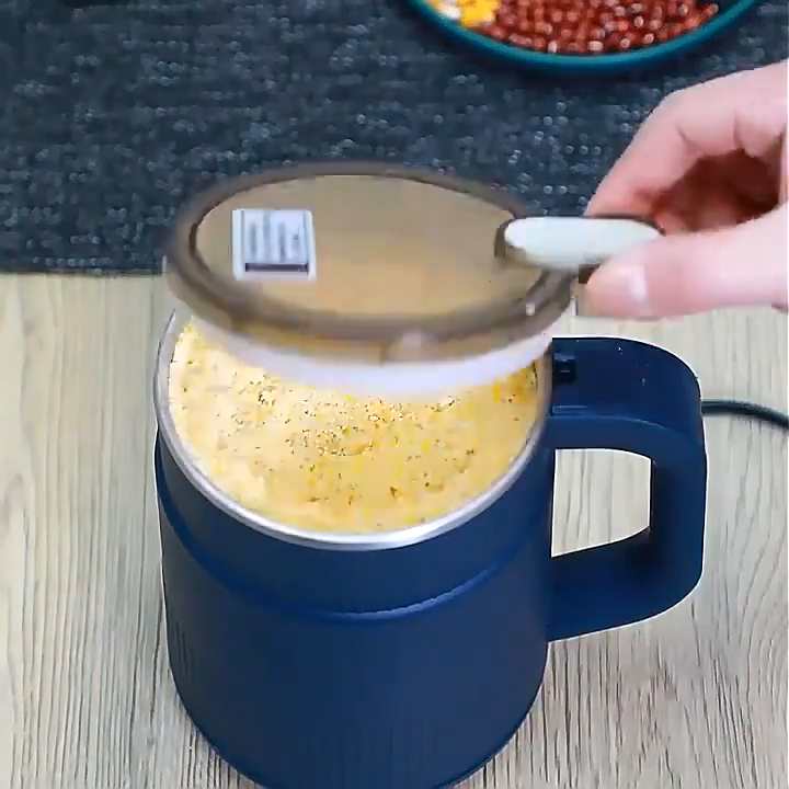 ☀️Life Core☀️ 500ml Portable Electric Grinder Stainless Steel 200W Strong Power Powder Spices Dry Machine For Beans Nuts Seeds Grain Crushing Food Blender Mesin Pengisarr 磨粉機