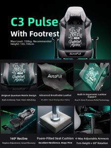 Ergonomic Lumbar Support Gaming Chair