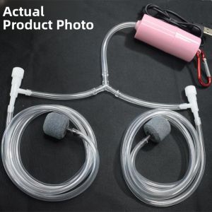 FEIZHUXIANSEN | Portable Quiet Air Pump for Home Use Compatible with Power Banks