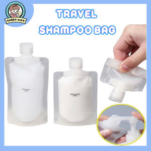 KOGGY Travel Portable Shampoo Bag Shower Bag Flip Top Portable Travel Lotion Dispenser Bag Refillable Pouches Shampoo Liquid Cosmetic Storage Containereg Shampoo Perjalanan Lipat Mudah Refillable 30/50/100ml - Beg Penyimpanan Kosmetik & Sabun Cair