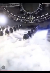 2000W/3000W Single/Double Tubes with Tourcase Lowlying Fog Machine for Stage Wedding Bar Event Special Floor Smog Effect