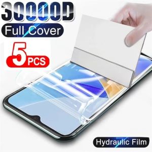 5PCS Hydrogel Film For iPhone 17 16 Pro Max 18 Pro Max 15 14 13 12 11 Pro 6S Plus XS 7 Plus 8 X SE 16e 13 Mini Screen Protector