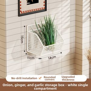 evesigar | Multi-functional Garlic and Ginger Storage Holder