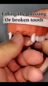 4Pcs Temporary Tooth Repair Kit Teeth And Gaps FalseTeeth Solid Glue Denture Adhesive Glue Good quality