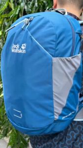 Balo Đi Xe Đạp Du Lịch JACK WOLFSKIN MOAB JAM 16 Chống Gù Có Áo Mưa Đi Kèm