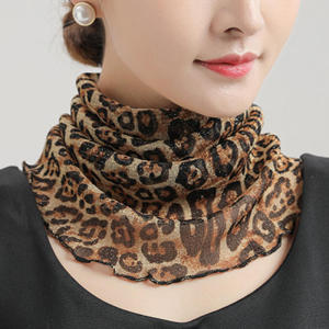 Khăn Quàng Cổ Voan Mùa Xuân Hè Dành Cho Nữ Đa Năng Chất Liệu Lụa Chống Tia UV Băng Đô Thời Trang Phụ Kiện Thời Trang