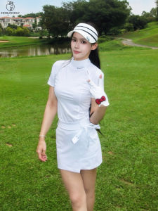 SWAN LOVE GOLF | 2026 New Breathable Quick-Dry Golf Outfit T-Shirt Short Skirt Women