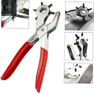Household Leather Belt Hole Punch Plier Eyelet Puncher1 Ladies Fashion Dress Large Swinging Style No Brand G6QRGLNW