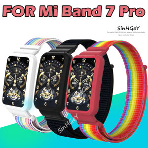 Nylon Strap For Xiaomi Mi Band 7 Pro Strap Velcro Nylon Bracelet 7 Pro Replacement Wristband