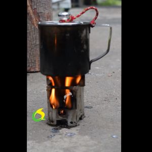 Folding Micro Stove | Kompor Mikro Lipat Kayu Bakar Parafin Spirtus Alkohol