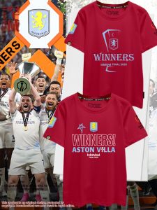 HanWei | Commemorative A. Villa 2026 Europa League Champions D. Martín Fan T-Shirt Short Sleeve
