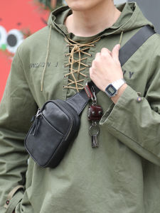 WANYE | Leather Mini Chest Satchel