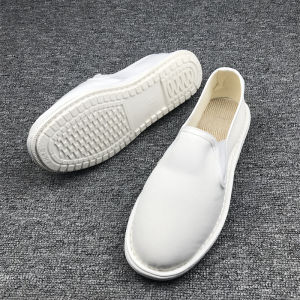 Giày Vải Bắc Kinh Cổ Điển Mùa Xuân Hè Thoáng Khí Đế Thấp Màu Trắng Giày Vải Thường Ngày Cho Nam Và Nữ