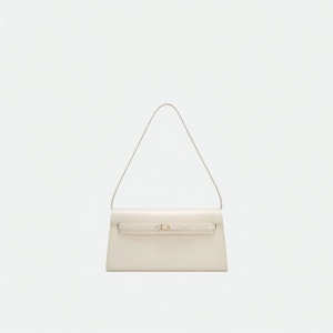 VERAFIED | Elegant Small Market Leather Evening Underarm Clutch