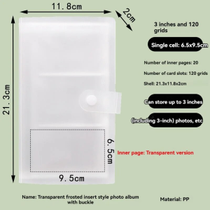Polaroid Photo Album Contents 120/240 Slot | Polaroid Album Photo Book | Postcard Photo Storage | Card Album | COD