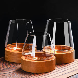Creative Unstoppable Whiskey Glass Cone Shaped Cocktail Dessert Liquor Cup Personalized Water Glass Nordic Style Barware