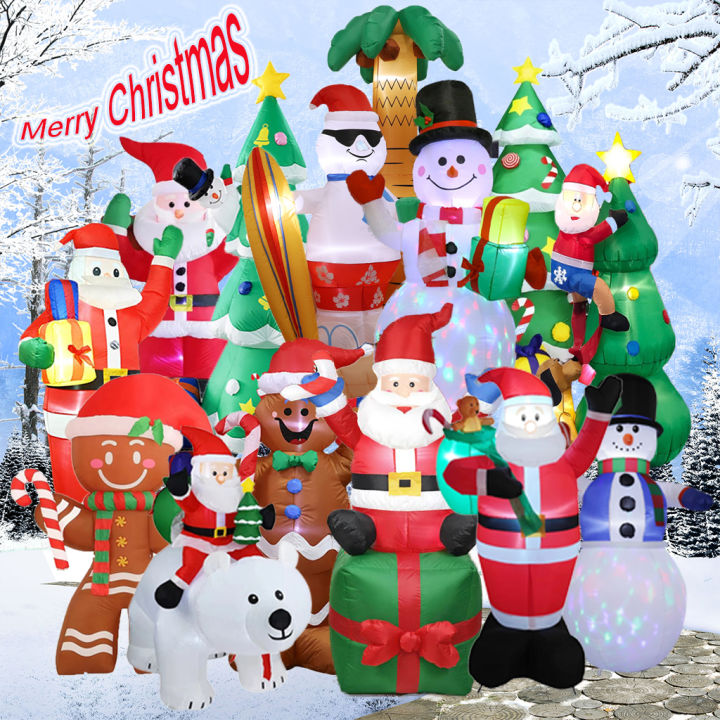 Christmas Inflatables Decoration Built-in LED Inflatable model ...