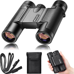LUXUN 15x25 Compact Binoculars for Adults Kids High Powered Small Telescope for Bird Watching Cruise Ship Travel Hiking Camping