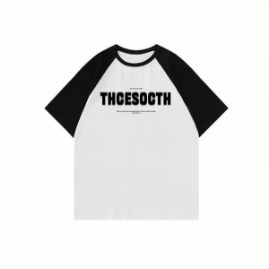 Loose Shoulder-Taped Short-Sleeve T-Shirt Pure Cotton Comfortable Summer Top for Junior And High School Students Korean Style