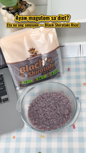 Mr.Squirrel Black Shirataki Rice 2KG Low Carb Konjac Keto 100g Portable Pack