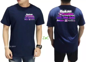 TERBARU KAOS ATASAN  BUKAN PEMALAS KITA CUMA BEDA JAM TIDUR SAJA PREMIUM DTF BERKUALITAS