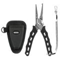 Booms Fishing F07 Fishing Pliers Stainless Steel Braid Line Scissors Wire Cutter Hook Remover Multifunctional Fishing Gear Tools. 