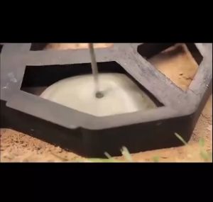 แม่พิมพ์ซีเมนต์คอนกรีต แม่พิมพ์ปูนเรขาคณิต ทำทางเดิน DIY