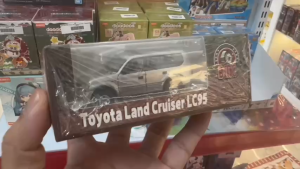 Mô Hình Xe Toyota Land Cruiser Prado LC95 Silver BM Creations