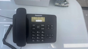 โทรศัพท์รุ่นนิยม KX-TS8208CID โทรศัพท์รุ่นนิยม ถูกมาก โทรศัพท์แบบตั้งโต๊ะ โทรศัพท์บ้าน ออฟฟิศ ID ผู้โทร แฮนด์