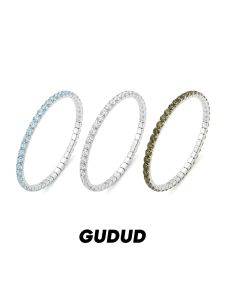 GUDUD | Luxury Sparkling Full Diamonds Male Bracelet