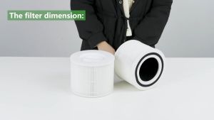 Mennlooo FIT FOR  Levoit  air purifier filter Core300 and Core 300S
