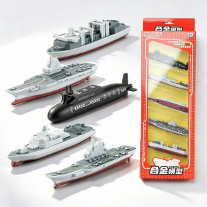 Simulative Military Aircraft Carrier Model Set Toy and Collection Display
