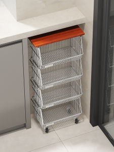 Multi-layer Movable Spice Rack 304 Stainless Steel